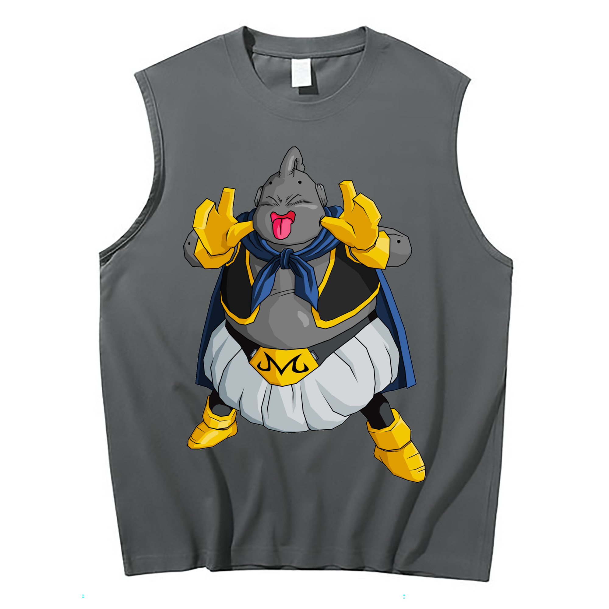 （画像用） ドラゴンボール 魔人ブウ DRAGON BALL Majin Buu コットン100％タンクトップ（フロントプリント）